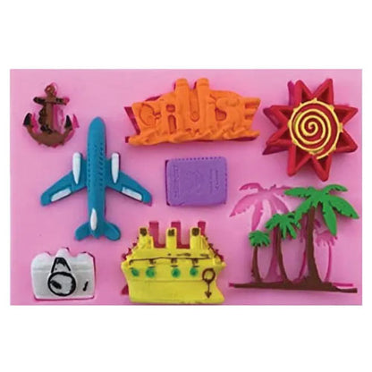 Petite Tropical Cruise Holiday Silicone Mould