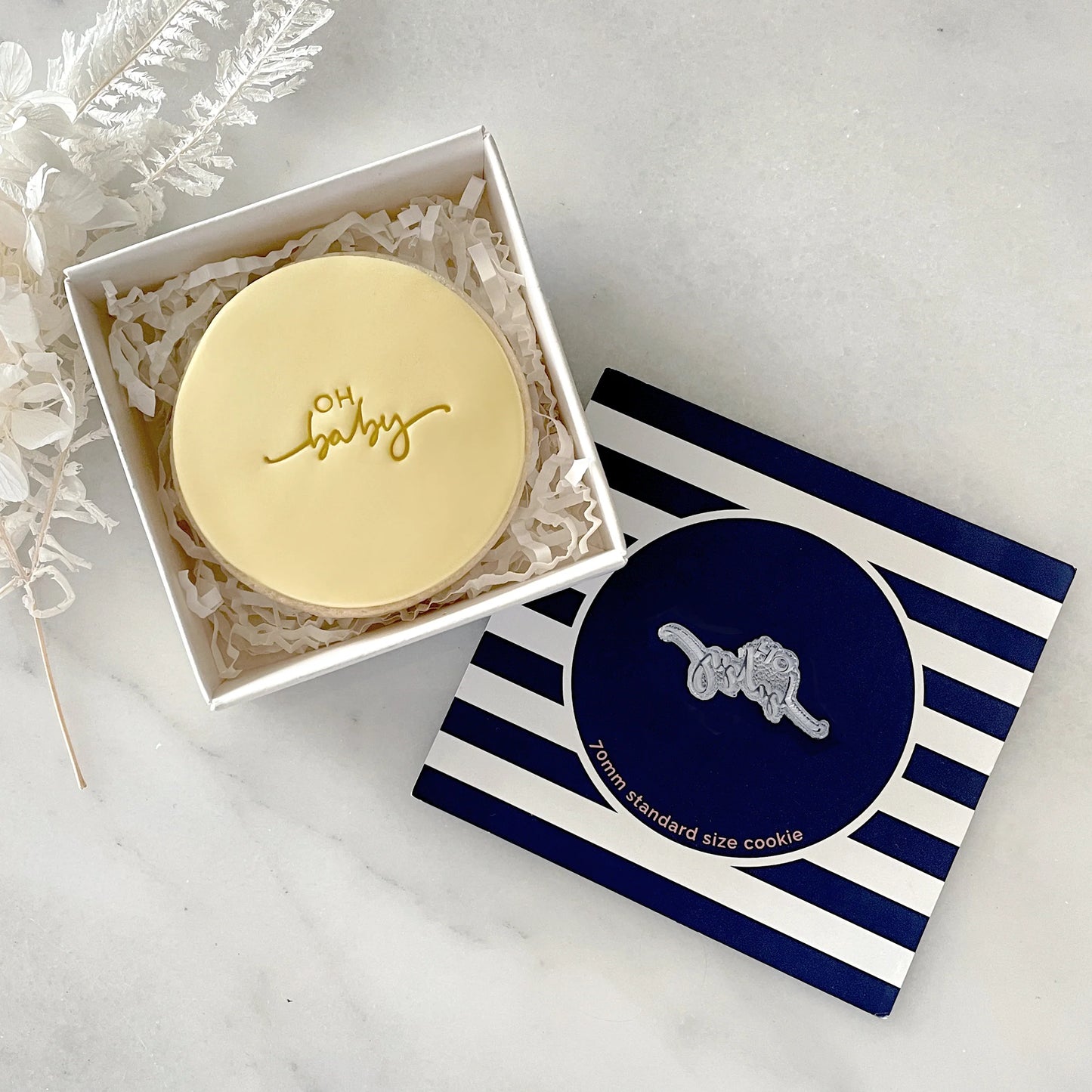 Oh Baby Tiny Text Stamp (Little Biskut)