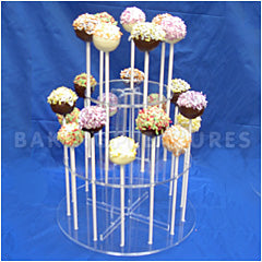 Two Tier Acrylic Cake Pop Stand