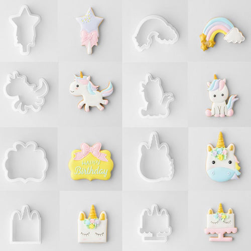 Unicorn Cutter Set 8pcs