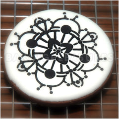 Victorian Crochet Stencils 2pcs