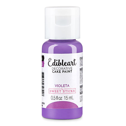 Sweet Sticks Edible Art Paint VIOLETA 15ml