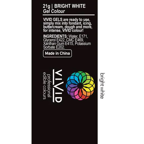 Vivid Gel Colour Bright White 21g