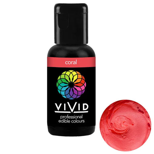 Vivid Gel Colour Coral 21g