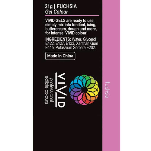 Vivid Gel Colour Fuchsia 21g