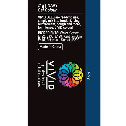 Vivid Gel Colour Navy 21g