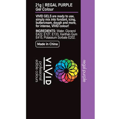 Vivid Gel Colour Regal Purple 21g