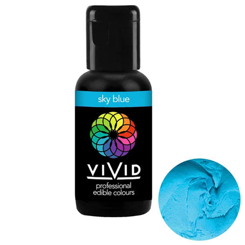 Vivid Gel Colour Sky Blue 21g
