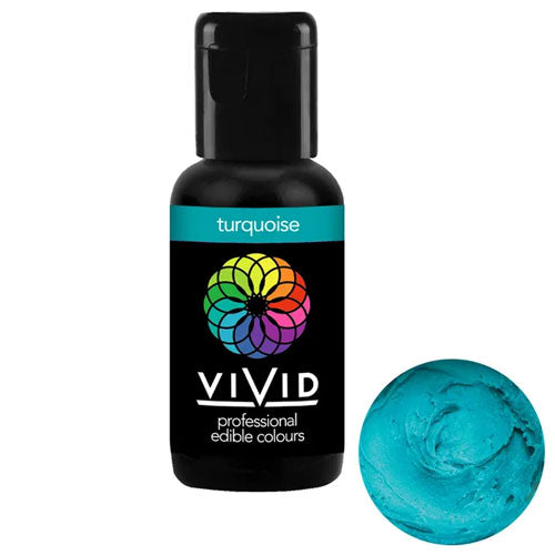 Vivid Gel Colour Turquoise 21g