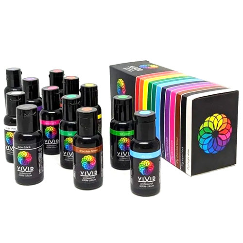 Vivid Gel Colours 12 Pack