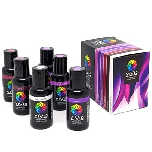 Vivid Gel Colours Purple Reign 6 Pack