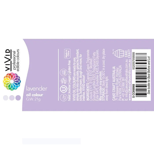 Vivid Oil Based Colour LAVENDER 21g