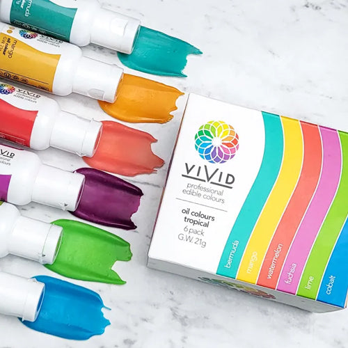 Vivid Oil Colours Tropical 6 pack