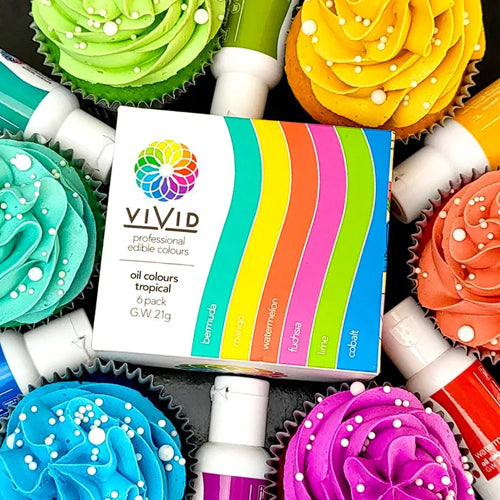 Vivid Oil Colours Tropical 6 pack