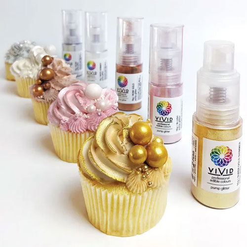 Vivid Shimmer Dust Pump Spray Rose Gold 10g