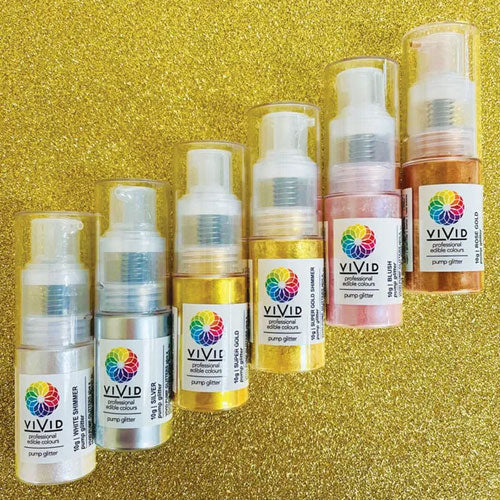 Vivid Shimmer Dust Pump Spray Silver 10g