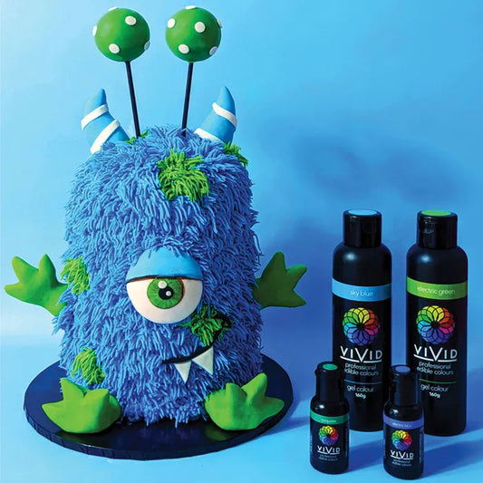 BULK Vivid Gel Colour Sky Blue 160g