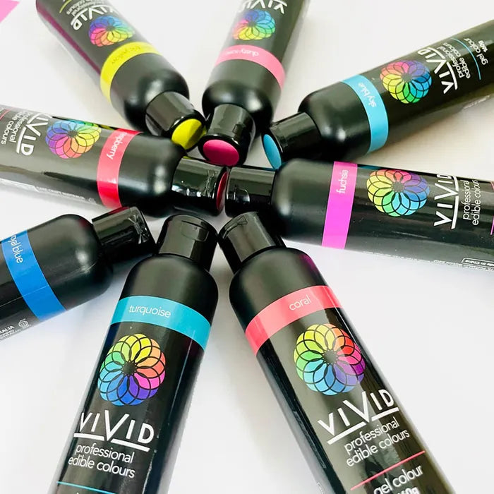 BULK Vivid Gel Colour Deep Pink 160g