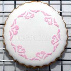 Wedding Doves Cookie Stencils 2pcs