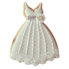 Wedding Dress D2 Stainless Steel Cookie Cutter