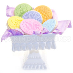 Whimsy Blooms Cupcake & Cookie Texture Tops 3pcs