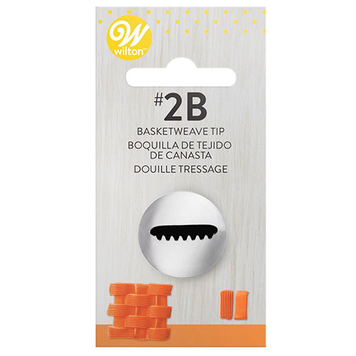 Wilton 2B Basketweave Piping Tip