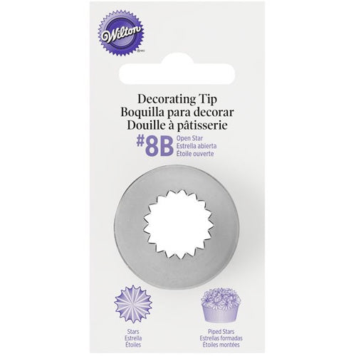 Wilton 8B Open Star Piping Tip