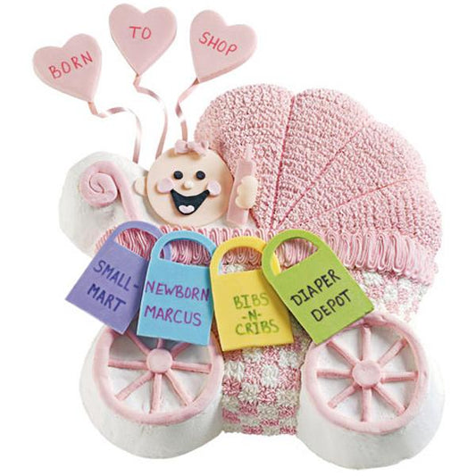 Wilton Baby Buggy Novelty Cake Pan/Tin