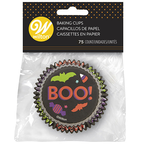 Wilton Boo Halloween Baking Cups 75pcs