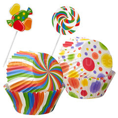 Wilton Candy Cupcake Combo Set 50pcs