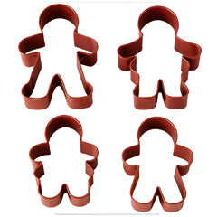 Wilton Christmas Gingerbread Cutters 4pcs