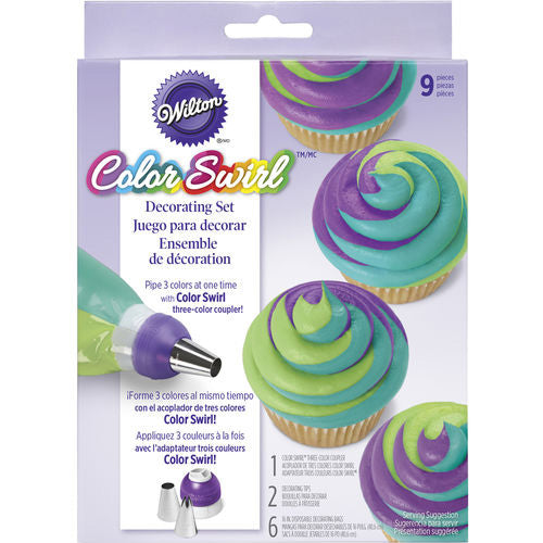 Wilton Color Swirl 3 Colour Decorating Kit