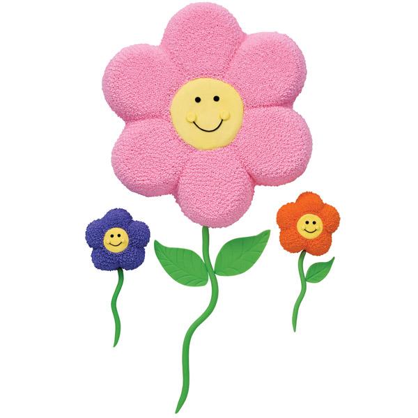 Wilton Dancing Daisy Novelty Cake Pan/Tin