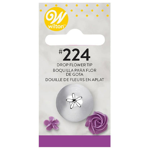 Wilton Drop Flower Piping Tip #224