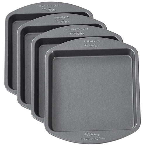 Wilton Easy Layer 6 Inch Square Cake Pan