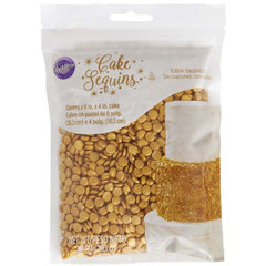 Wilton Edible Gold Sequins Confetti 283g
