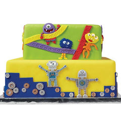 Wilton Fondant & Gum Paste Robots and Monsters Mould