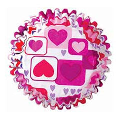 Wilton Hearts Remembered Baking Cups 50pcs