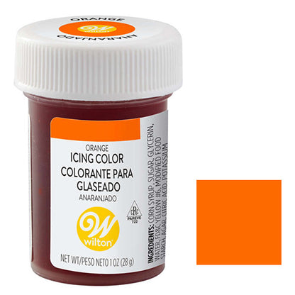Wilton Icing Colour Orange 1 oz (BB: June 2024)