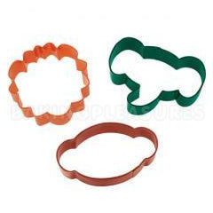 Wilton Jungle Pals Cookie Cutter Set 3pcs