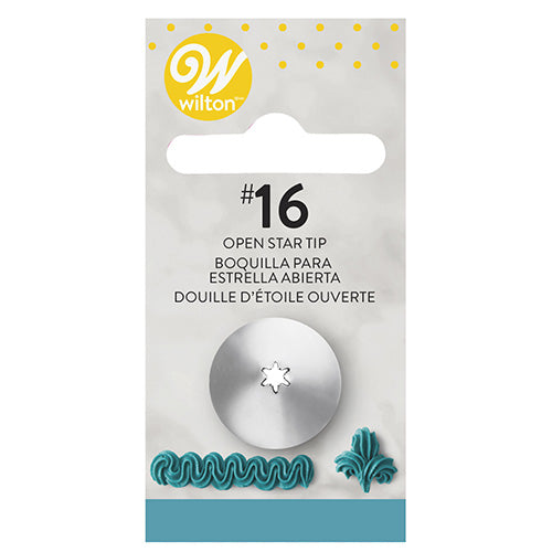 Wilton Open Star Piping Tip #16
