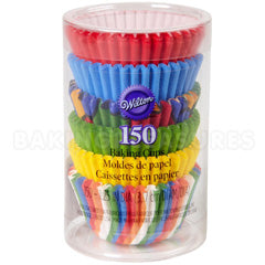 Wilton Primary Multi Pack Mini Baking Cups 150pcs