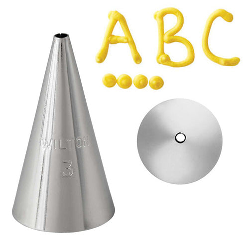 Wilton Round Decorating Tip #3