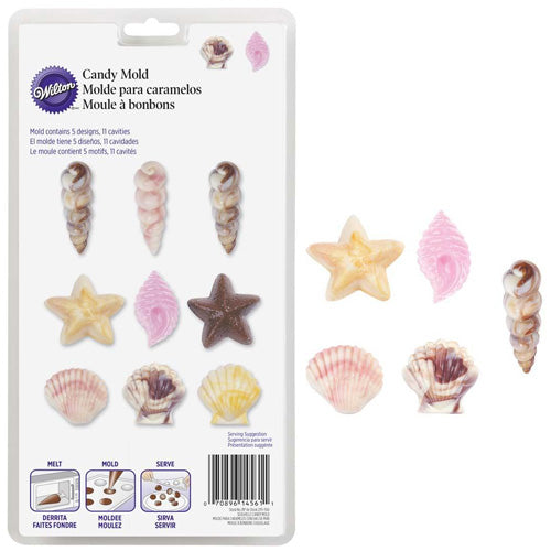 Wilton Seashells Chocolate/Candy Mould