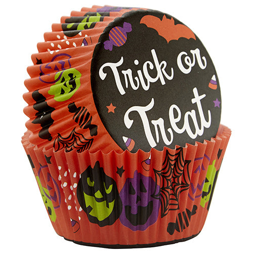 Wilton Trick or Treat Halloween Baking Cups 75pcs