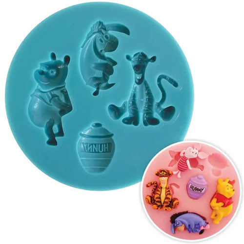 Winnie The Pooh Silicone Mould