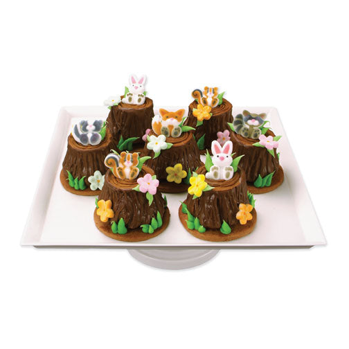 Woodland Animals Cupcake Toppers 10pcs