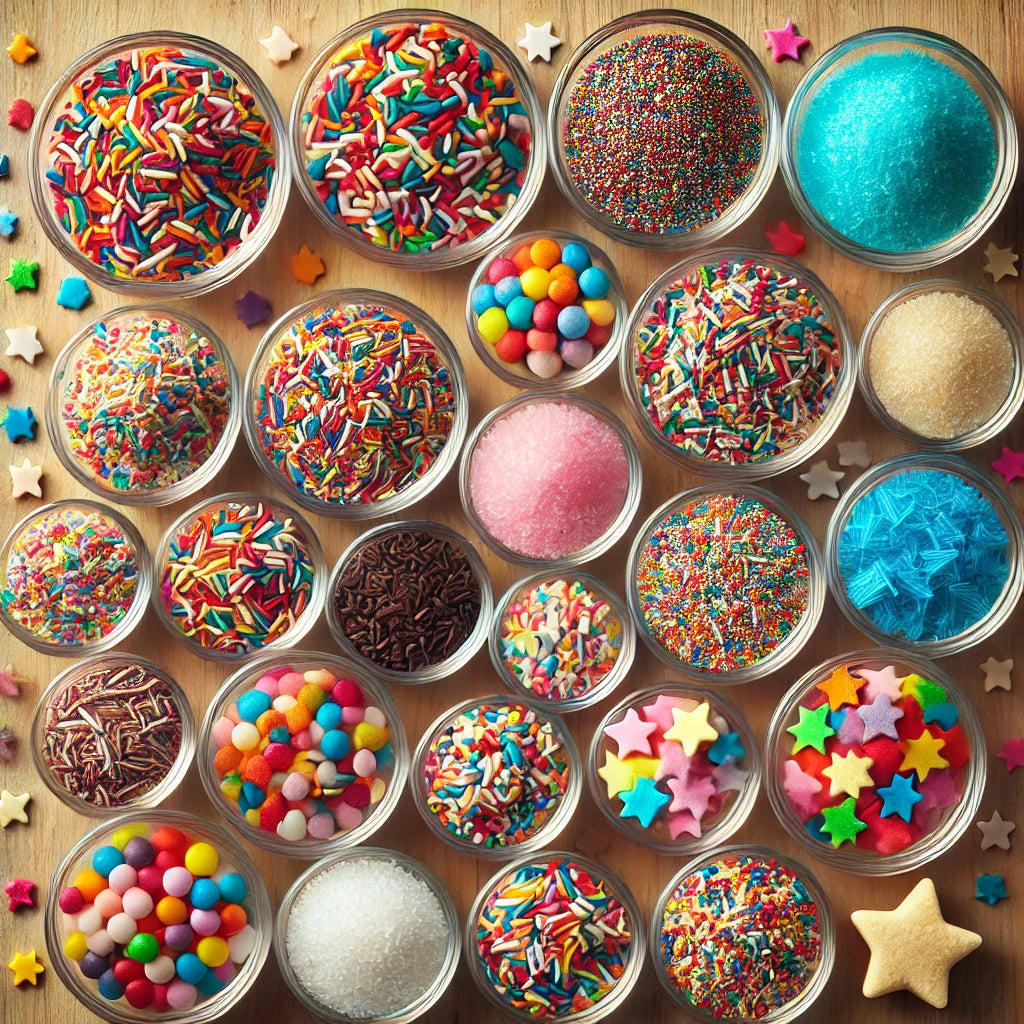 A guide to the different types of sprinkles – Baking Pleasures