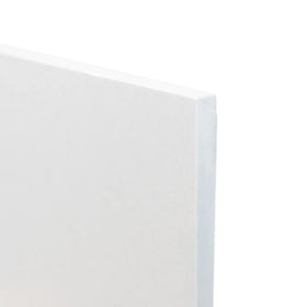 Loyal 10mm Rectangle White Masonite Board Full Slab (20x28" / 50 x 71 cm)