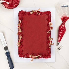 Loyal 10mm Rectangle White Masonite Board Quarter Slab (12x16" / 30x40cm)